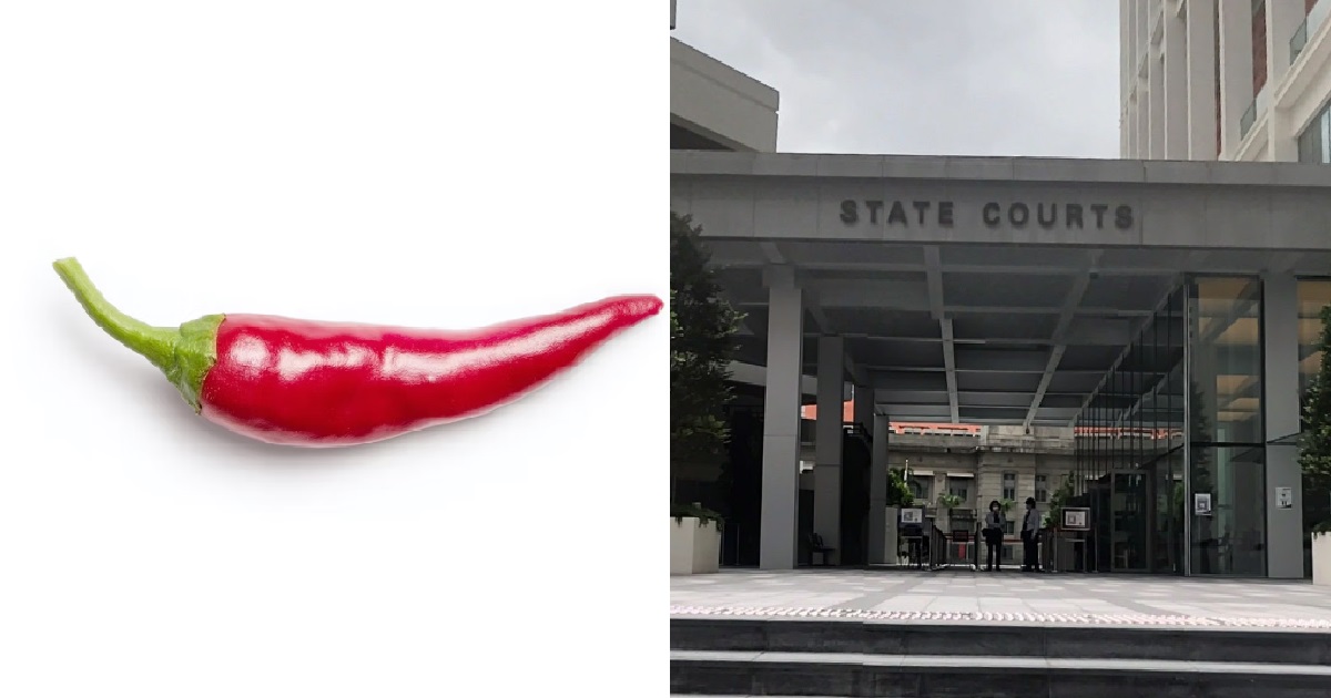 37 Y.O S’PORE MAN CHARGED FOR FORCING CHILLI INTO SON’S MOUTH & CAUSING HIS DEATH