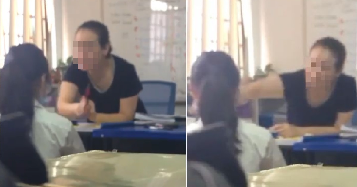 TOA PAYOH TUTOR SEEN IN VIDEO HITTING KNEELING GIRL, SAYS SHE HAD PARENTS’ PERMISSION