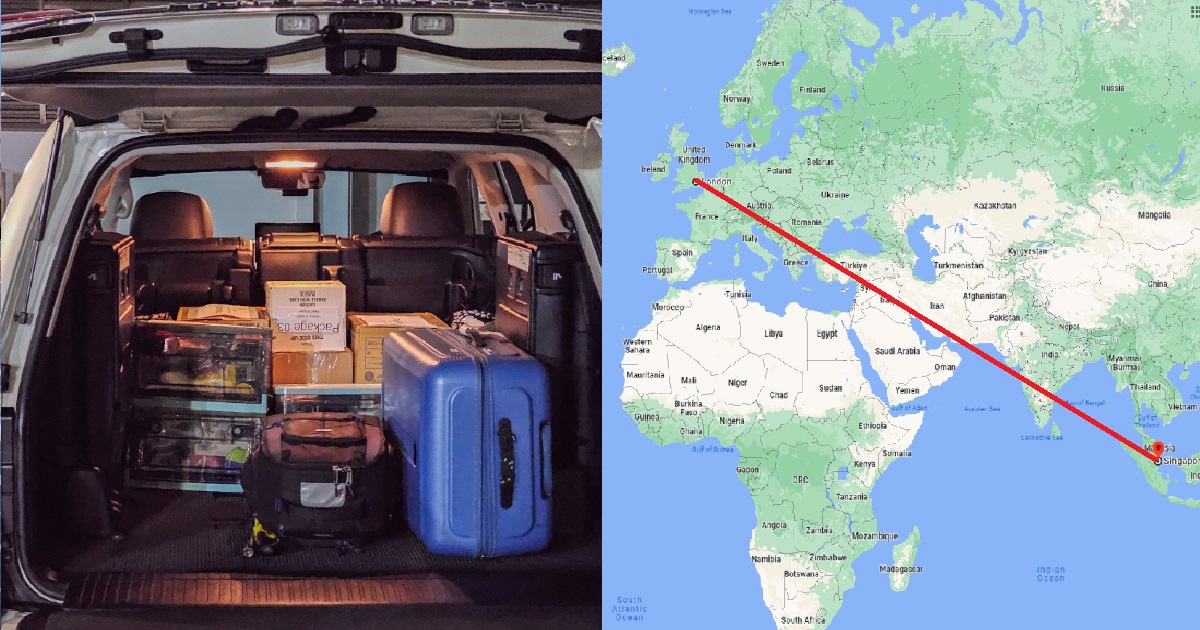 S’PORE COUPLE SPENDING $110K SAVINGS TO DRIVE FROM LONDON TO S’PORE, ACROSS 23 COUNTRIES