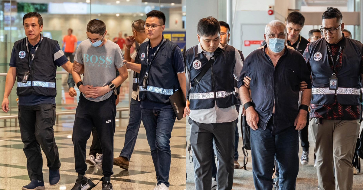 TWO MEN DUPED MONEY CHANGER AT SERANGOON, ESCAPED TO KL BUT ARRESTED