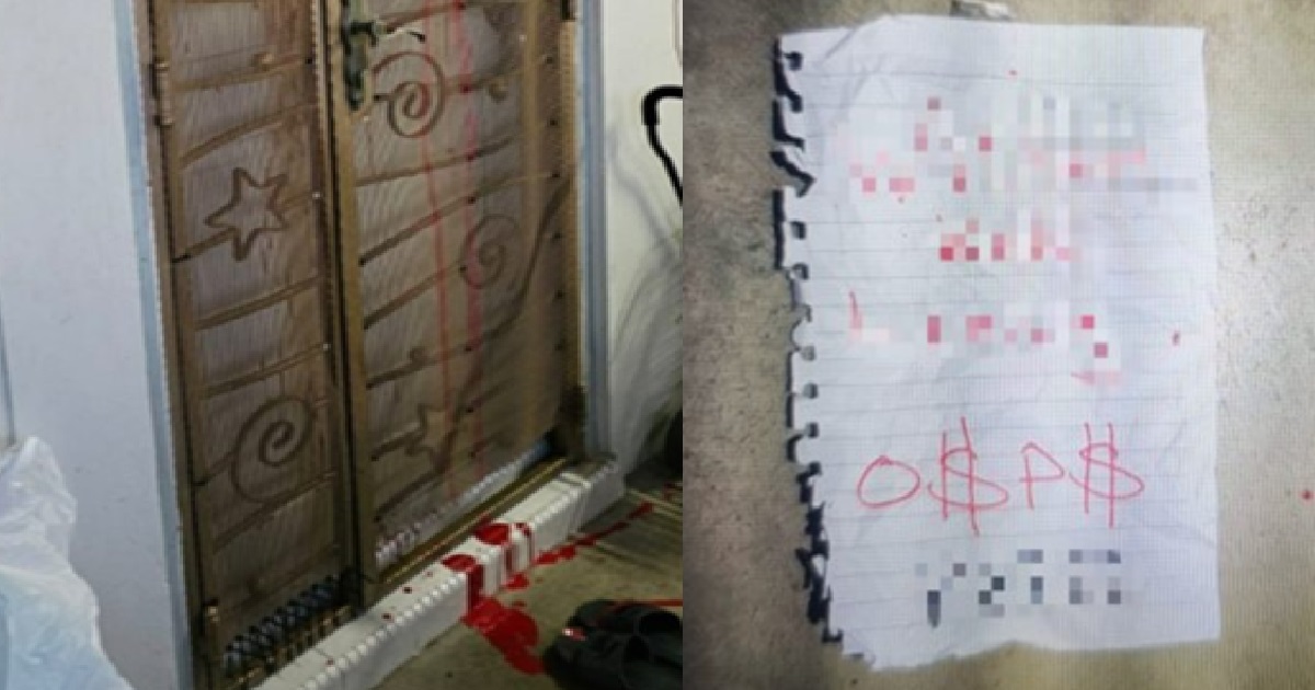 37 Y.O AH LONG THINKS HE’S DA VINCI, SPLASH PAINT AT DEBTOR’S HOME, ARRESTED