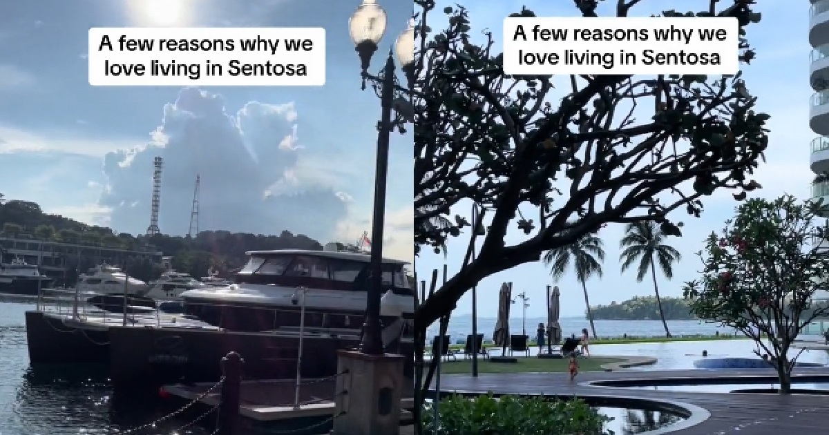 EXPAT IN S’PORE SHARES HER ATAS LIFE LIVING IN SENTOSA, BEACH AT DOORSTEP