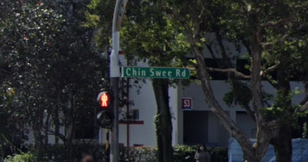 46 Y.O MAN ARRESTED FOR ATTACKING OLD MAN WITH KNIFE @ CHIN SWEE RD BEFORE FLEEING