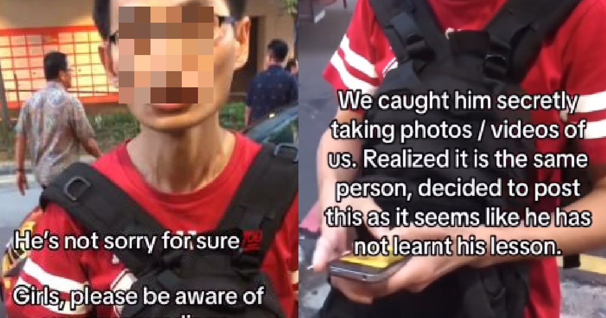 CHIKOPEK WHO WAS CHASED BY PUBLIC FOR TAKING UPSKIRT PHOTOS, CAUGHT AGAIN