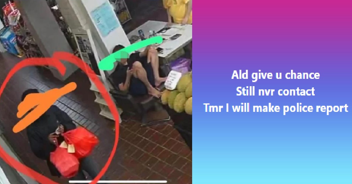 MAN CAUGHT STEALING $368 OF DURIANS @ YISHUN STALL, OWNER: “CONTACT ME OR I GO TO POLICE”