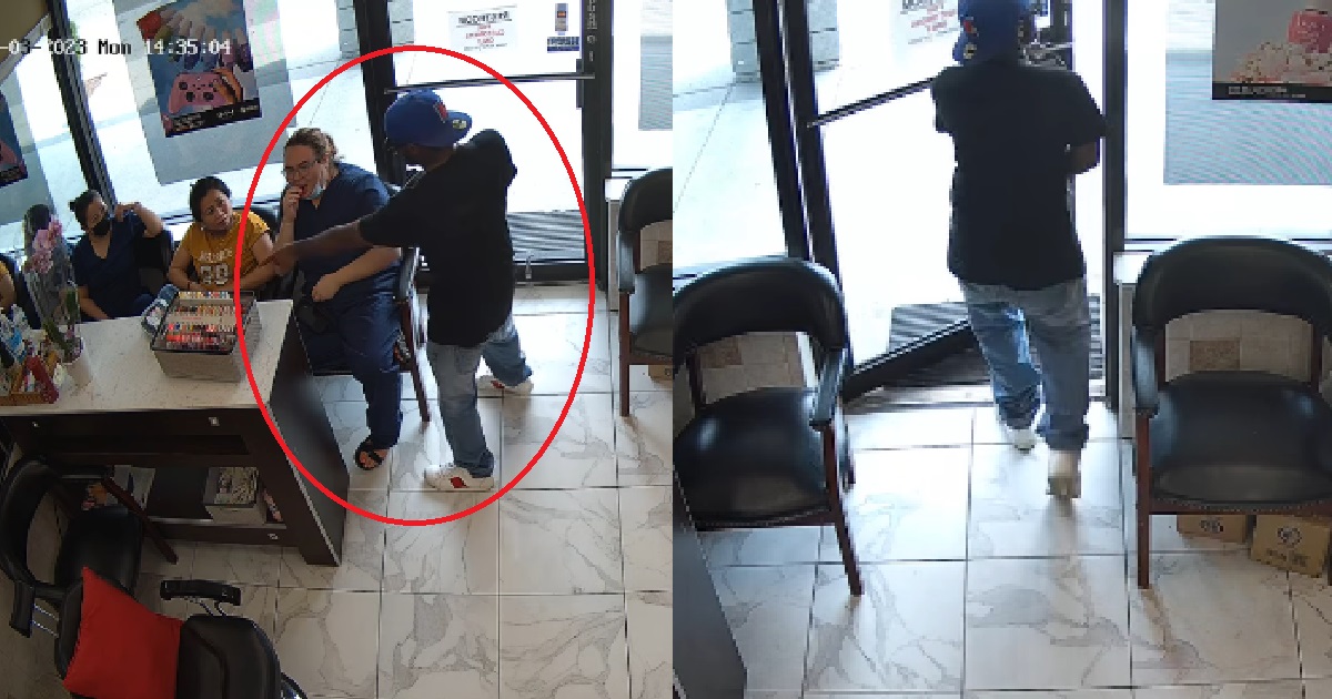 MAN TRIES TO ROB NAIL SALON CUSTOMERS, GETS IGNORED BY EVERYONE & LEAVES IN SHAME