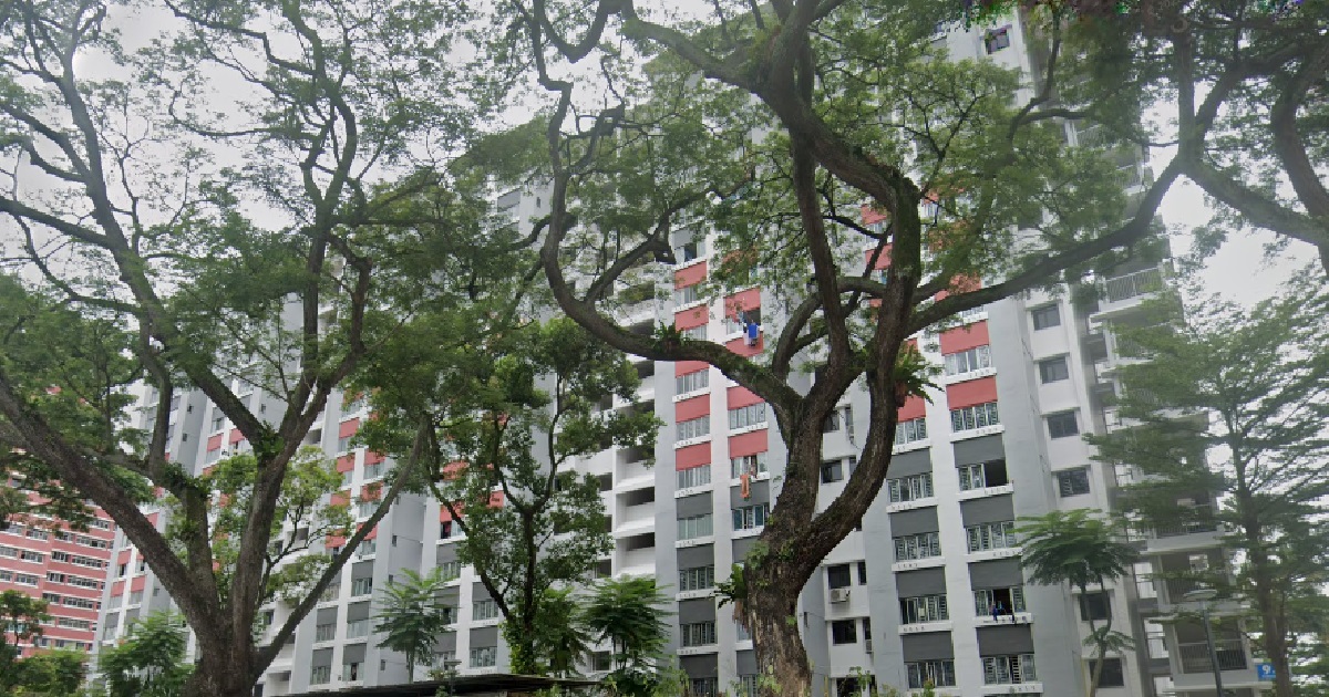 ELDERLY WOMAN FOUND DEAD @ HENDERSON RD HDB, FLAT COVERED IN MAGGOTS