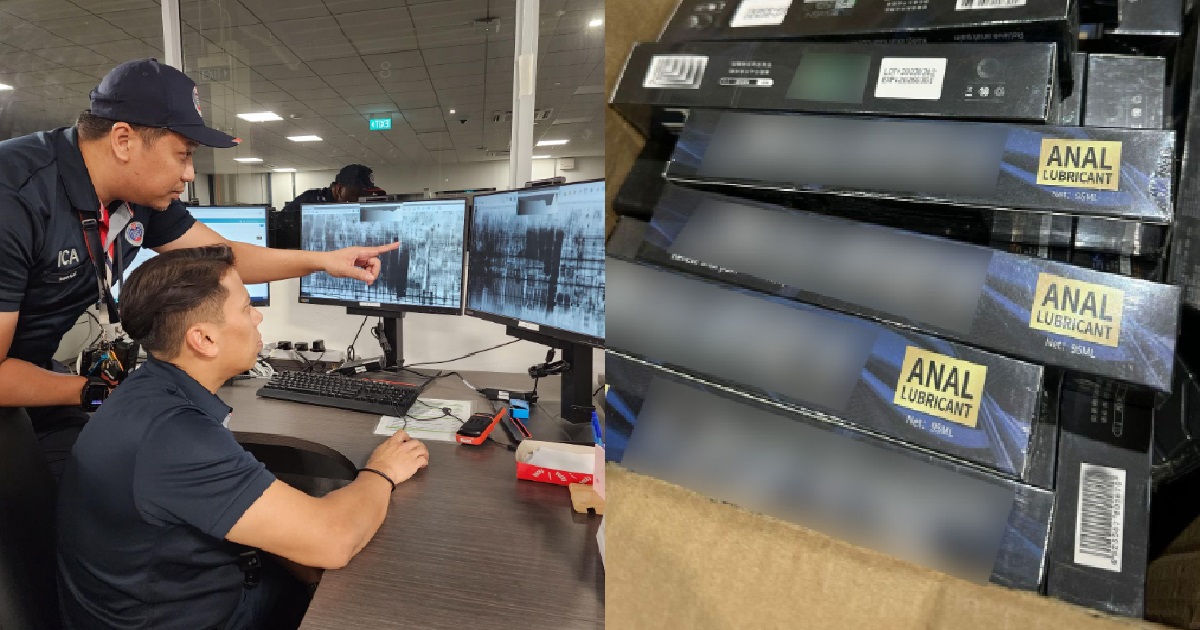 ICA FOILED 4 ATTEMPTS TO SMUGGLE ILLEGAL GOODS INTO S’PORE @ TUAS PORT