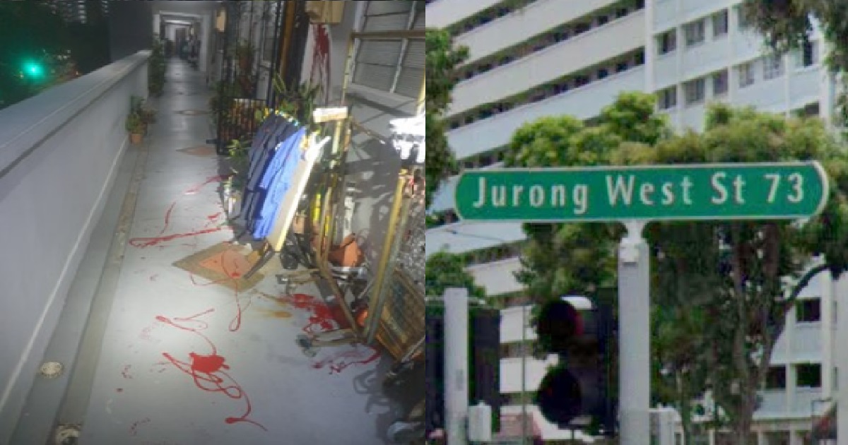 AH LONG WITH NO ART TALENT ARRESTED FOR SPLASHING PAINT @ BENDEMEER HDB