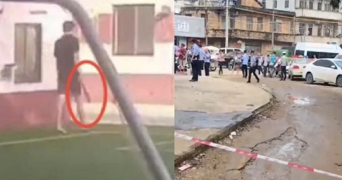 MASS STABBING AT CHINA KINDERGARTEN, 6 PEOPLE INCLUDING CHILDREN KILLED, 25 Y.O ARRESTED