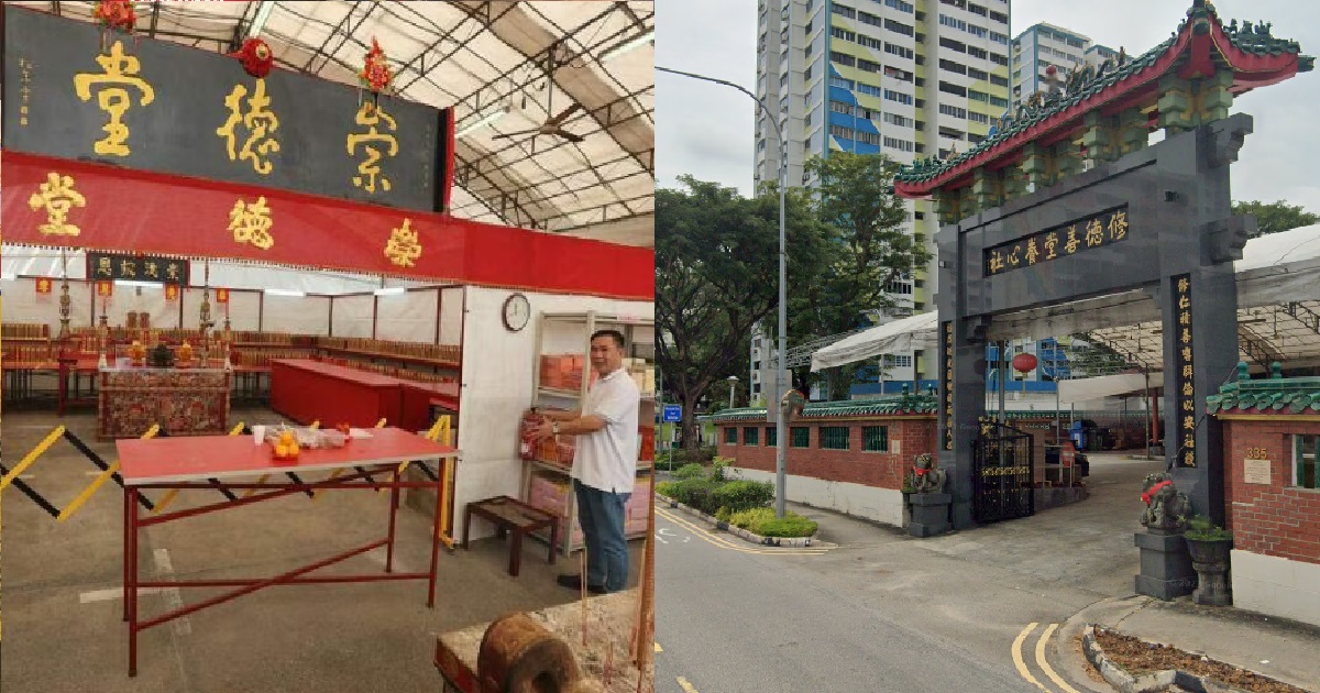 52 Y.O MAN BROKE INTO TEMPLE @ BEDOK TO STEAL MONEY & DONATION BOX, ARRESTED