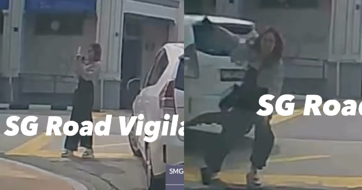 WOMAN STANDS ON ROAD TO TAKE PHOTOS, KENA HIT BY CAR THAT RAN OVER HER HEEL