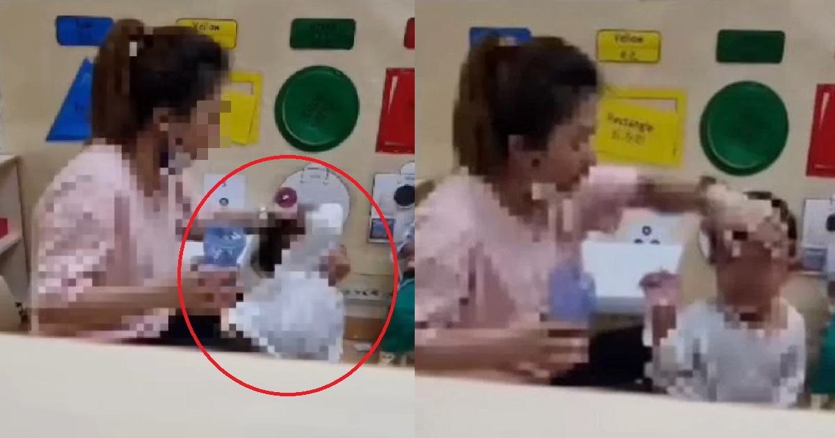 33 Y.O WOMAN WHO ILL-TREAT CHILD AT WOODLANDS KINDERLAND ARRESTED