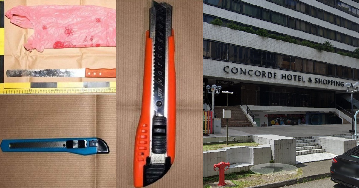 13 MEN & 1 WOMAN ARRESTED AFTER FIGHT THAT LEFT 1 PERSON DEAD @ CONCORDE HOTEL