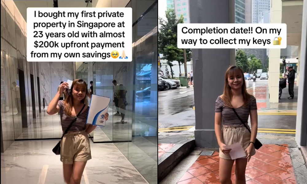 23 Y.O LOCAL WOMAN ACHIEVES REMARKABLE FEAT: PURCHASES SERANGOON CONDO