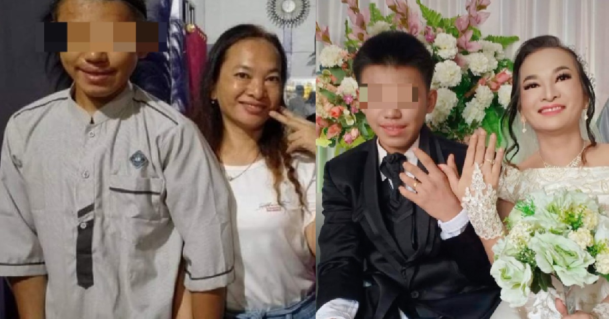 41 Y.O WOMAN MARRIES FRIEND’S 16 Y.O SON, MUM DENIES MARRYING SON OFF FOR MONEY