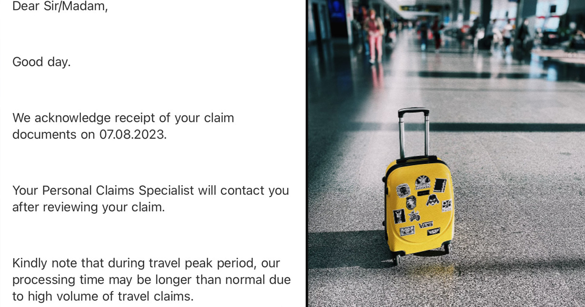 CUSTOMER SUBMITS TRAVEL INSURANCE CLAIM BUT KENA “DING DONG” HERE AND THERE