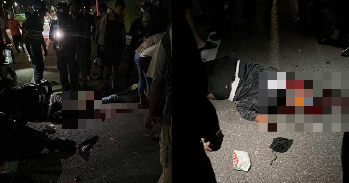 SG MOTORCYCLIST SEEN IN POOL OF BLOOD @ TUAS 2ND LINK DIES, FAMILY HEARTBROKEN