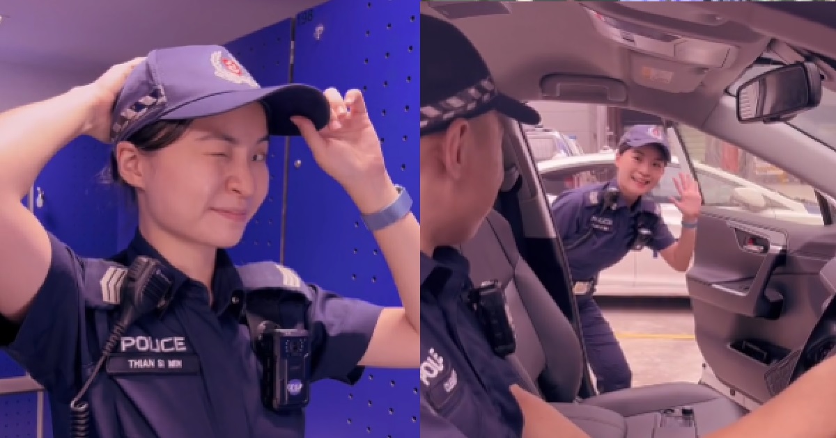 CHIOBU POLICE JIE JIE REENACTS SCENE FROM BARBIE MOVIE, NETIZENS ASK TO BE ARRESTED