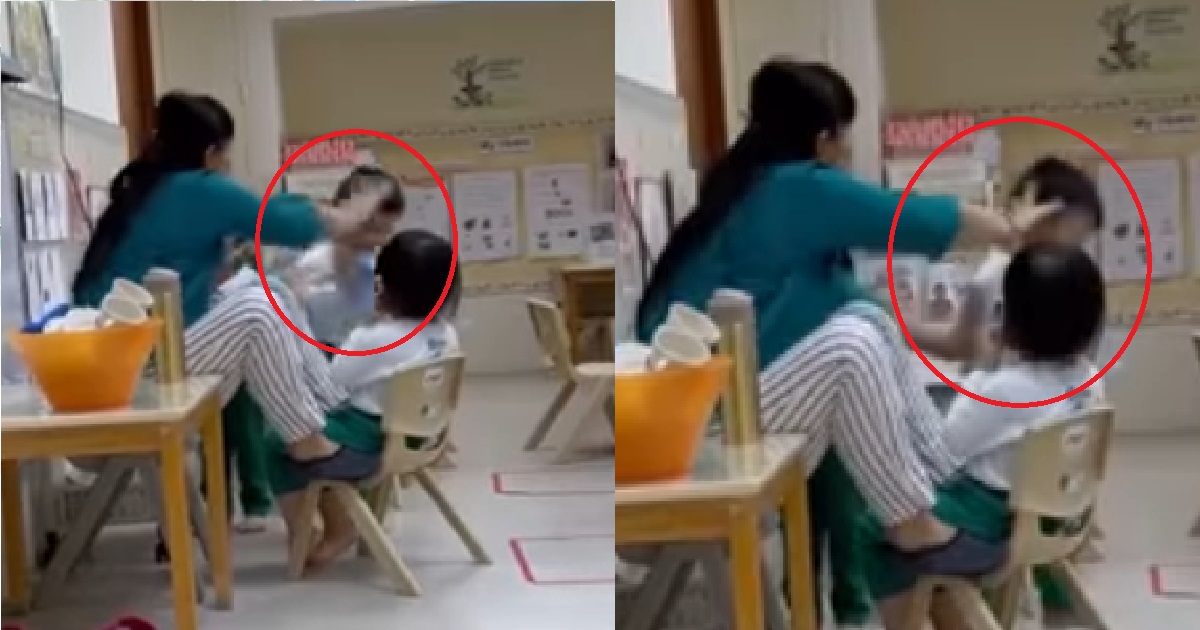 YET ANOTHER PRESCHOOL TEACHER CAUGHT BEATING TODDLER, THIS TIME @ CHOA CHU KANG