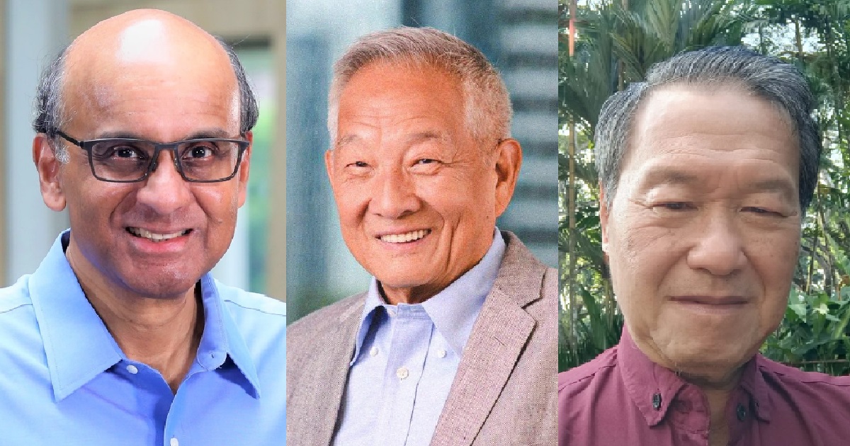 NG KOK SONG, THARMAN & TAN KIN LIAN GET ELIGIBILITY CERTS TO RUN FOR PRESIDENT