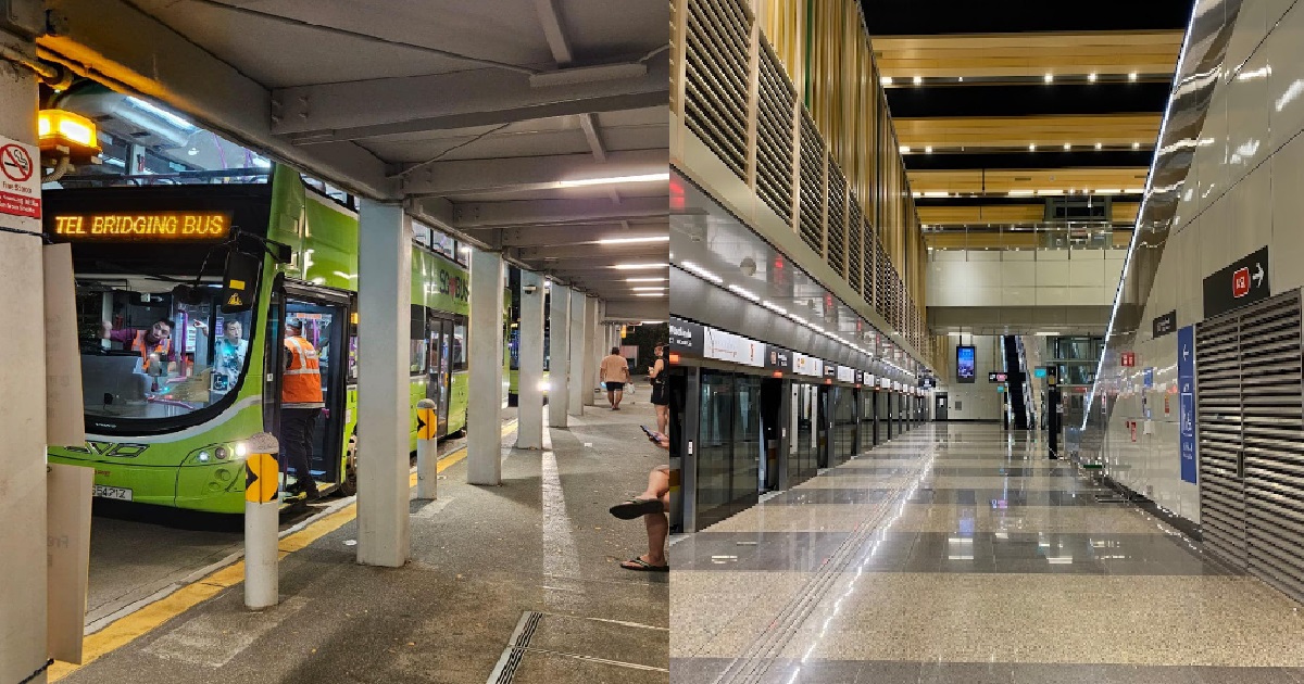 THOMSON-EAST COAST MRT LINE DISRUPTED FOR 3 HRS DUE TO TRAIN FAULT, SMRT: “WE ARE SORRY”