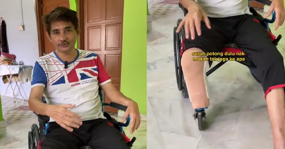 MAN DRANK TEH TARIK 3X/DAY FOR YEARS, END UP TIO DIABETES & CUT OFF RIGHT LEG