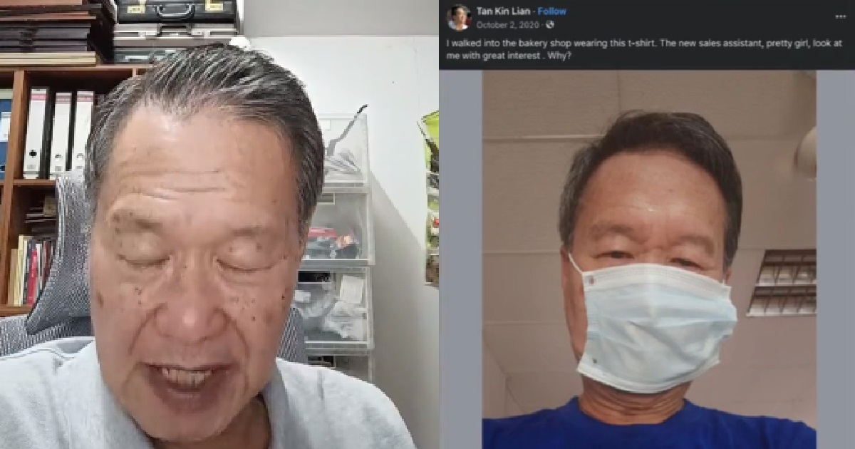 TAN KIN LIAN SORRY FOR MAKING WOMEN FEEL UNCOMFORTABLE WITH HIS “PRETTY GIRLS” POSTS