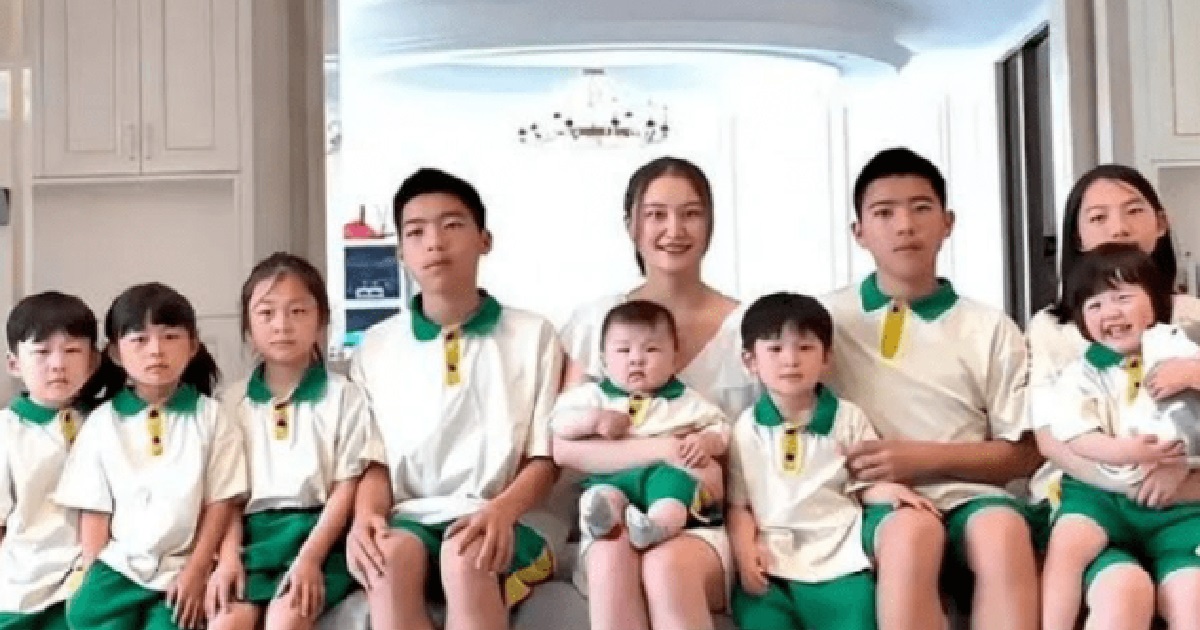 WOMAN GAVE BIRTH TO 9 KIDS IN 13 YEARS, WANTS 3 MORE TO COMPLETE THE ZODIACS