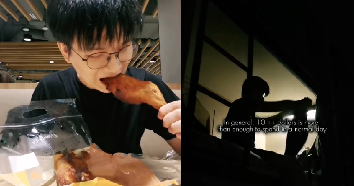 MAN SURVIVES ON JUST $10/DAY WORKING IN S’PORE, NOT EASY BUT CAN BE DONE