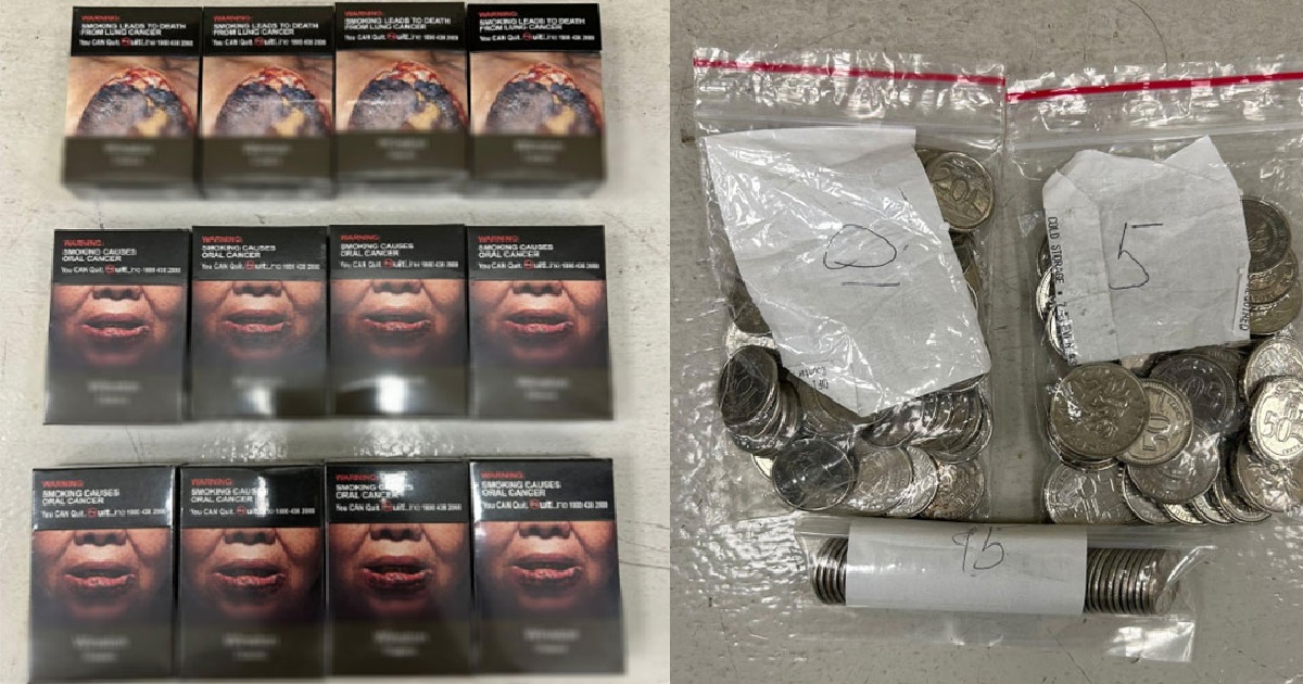 15 Y.O XIAO DIDI ROBBED A PERSON WITH KNIFE @ TAMPINES, TOOK $827 CASH & $181 OF CIGGS