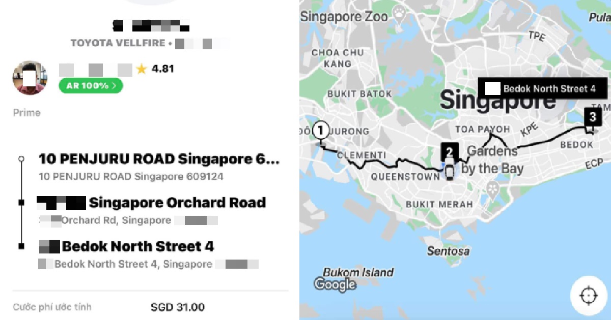 TADA DRIVER DEMANDS FOR MORE MONEY FOR GOING 2 LOCATIONS, WANT 2X THE FARE