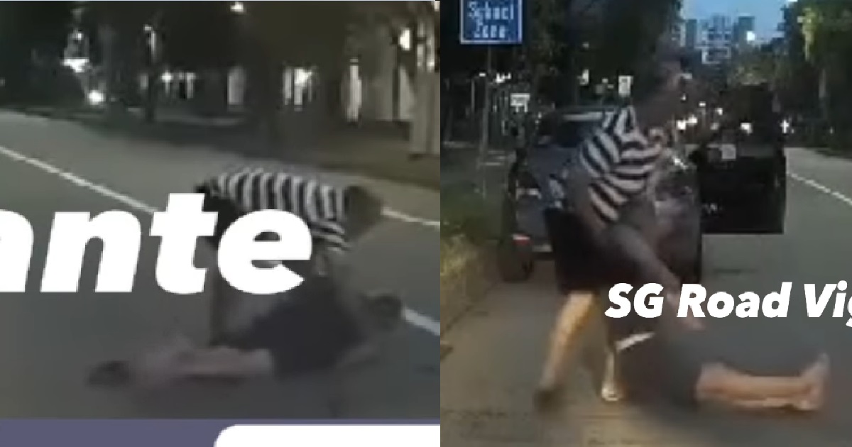 DRIVER RUNS OVER CYCLIST & K.Os HIM, THEN DRAGS HIS UNCONSCIOUS BODY TO THE SIDE