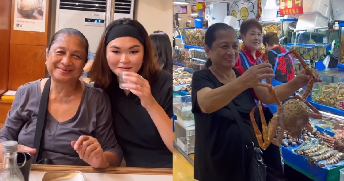 S’POREAN GIRLS BRING MAID OF 20 YEARS TO KOREA FOR HOLIDAY, “THANK YOU FOR RAISING US UP”