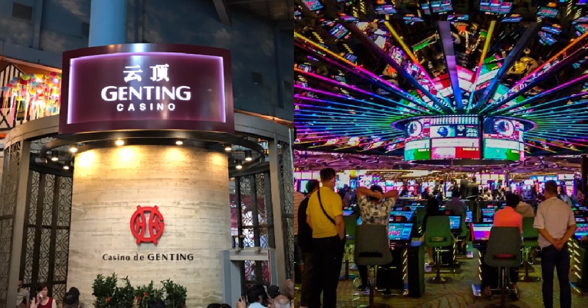 HOPELESS GUY BORROW $10K FROM FRIENDS TO GO GAMBLING @ GENTING, LOST ALL THE MONEY