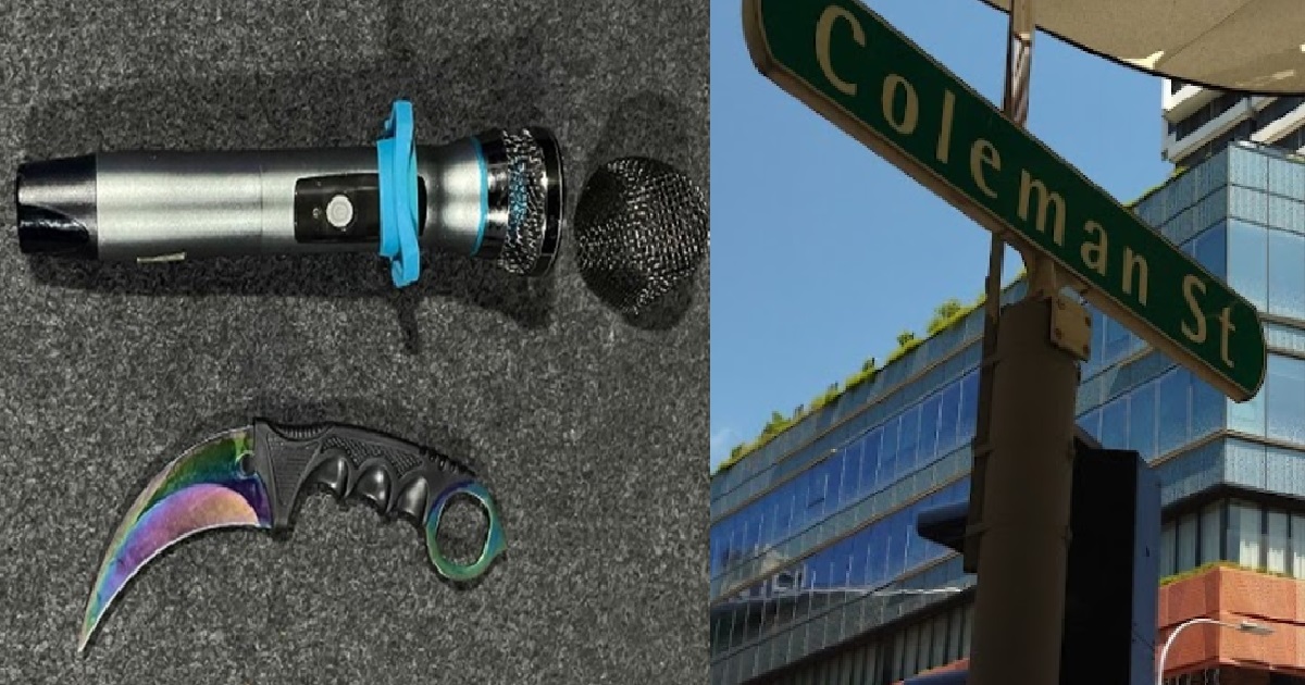 3 ARRESTED AFTER FIGHT BROKE OUT @ CITY HALL, USED MICROPHONE & KARAMBIT KNIFE AS WEAPONS