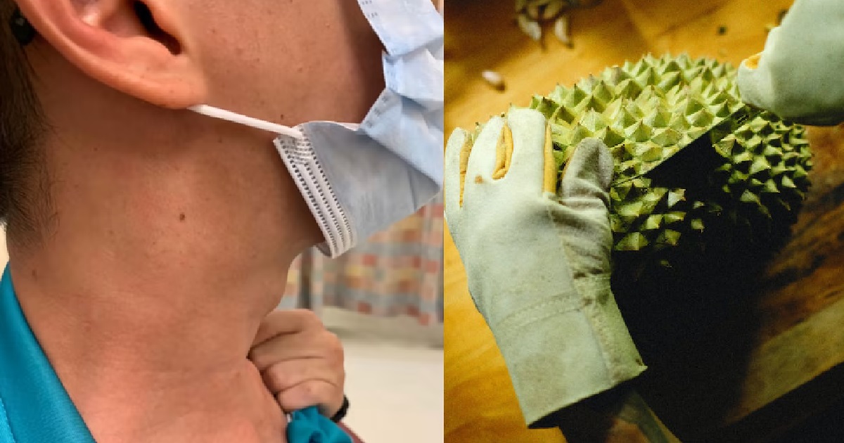 DURIAN STALL BOSS @ BEDOK BEATS UP HIS WORKER BECAUSE OF AN “UGLY” DURIAN
