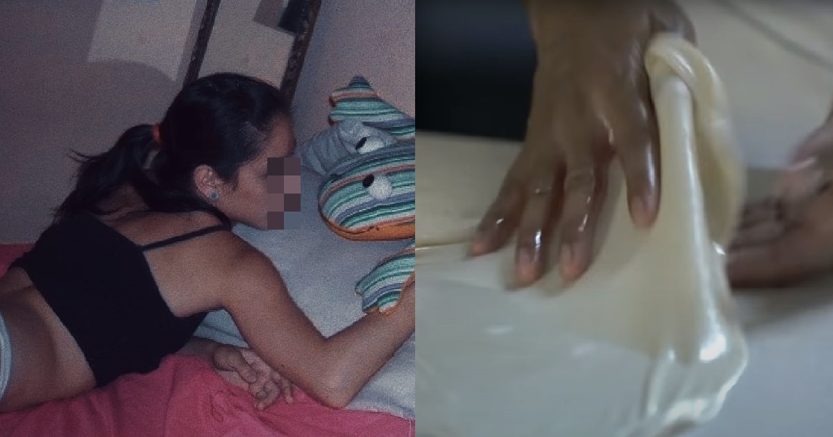 BF FLIPS GF AROUND LIKE PRATA WHEN THEY PIAK PIAK IN BED, UNTIL SHE END UP CRYING