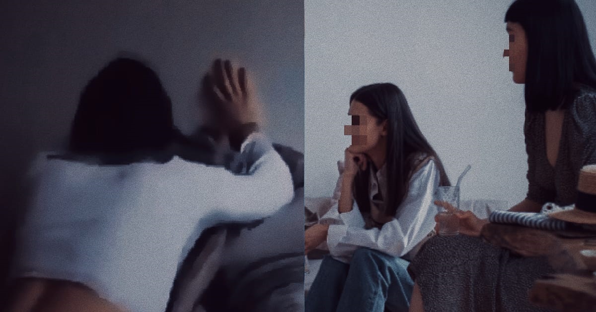 WOMAN PIAK BF IN FRONT OF ALL HER FRIENDS, “I LOVE FEELING THEIR EYES ON ME”