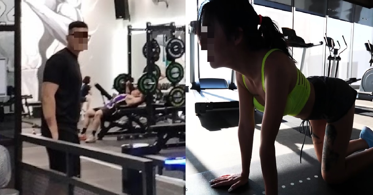 WOMAN ATTRACTED TO YOUNGER GUYS AT HER GYM, WANT ALL OF THEM TO PIAK HER TOGETHER