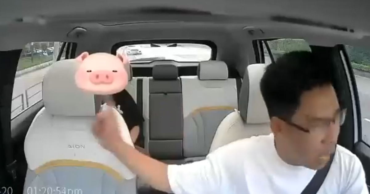 EPIC HONG KONG PRIVATE HIRE CHASES OFF AN ANNOYING ‘KAREN’ FROM HIS CAR