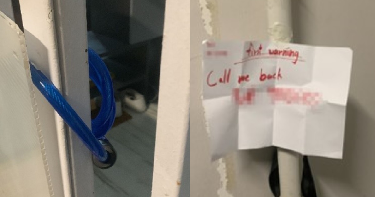 19 Y.O SI GINNA ARRESTED FOR LOANSHARK HARASSMENT, LOCK PEOPLE’S HOUSE & LEAVE NOTE