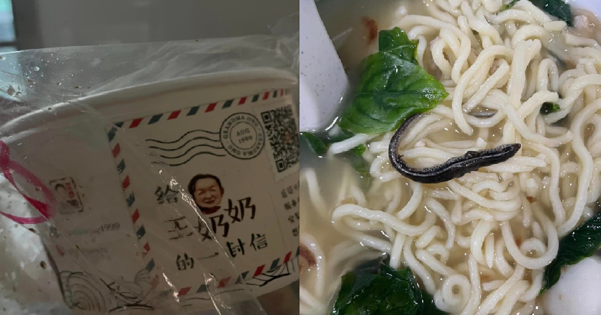 WOMAN FOUND A LIZARD/EEL INSIDE HER NOODLES, EATERY OFFERS TO SEND HER TO HOSPITAL