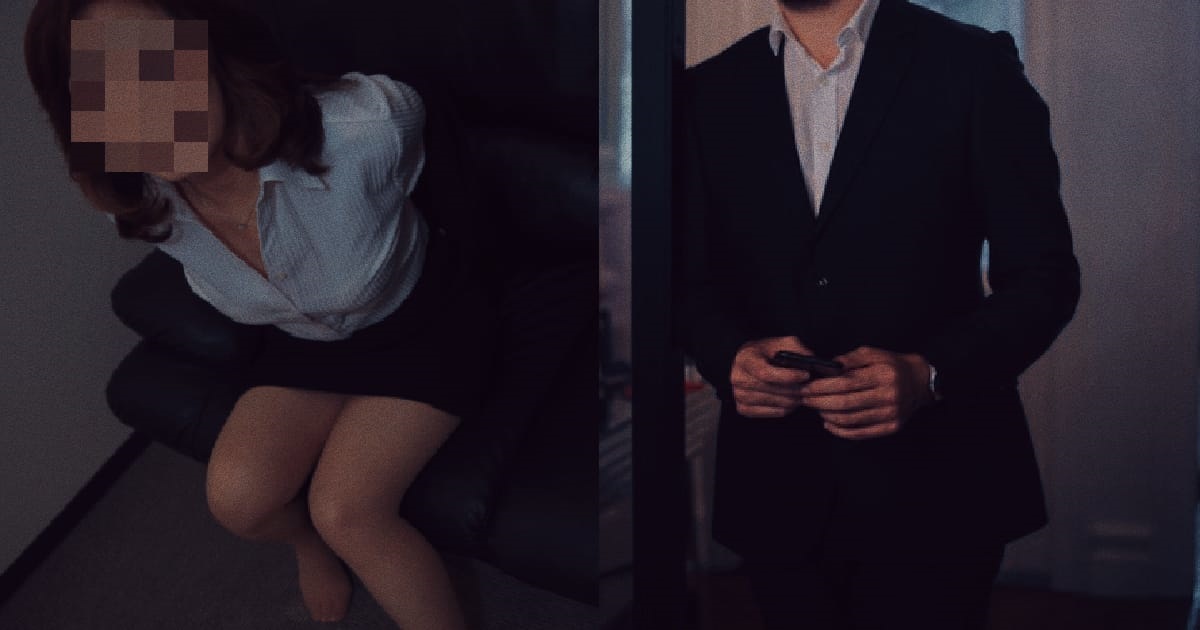 WOMAN “TOUCH TOUCH PLAY PLAY” WITH BOSS IN OFFICE, NOW HE WANT TO PIAK PIAK ALREADY