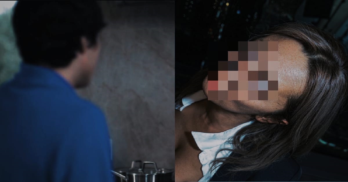 GUY’S KKJ SUDDENLY STAND & HE CATCHES HIS FRIEND’S HOT MUM STARING AT IT