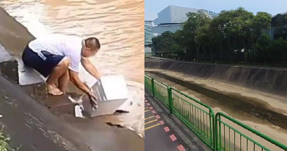 MAN BOUGHT SHENG SIONG’S WHOLE STOCK OF FISH FOR $400, SET THEM FREE IN CANAL @ GHIM MOH