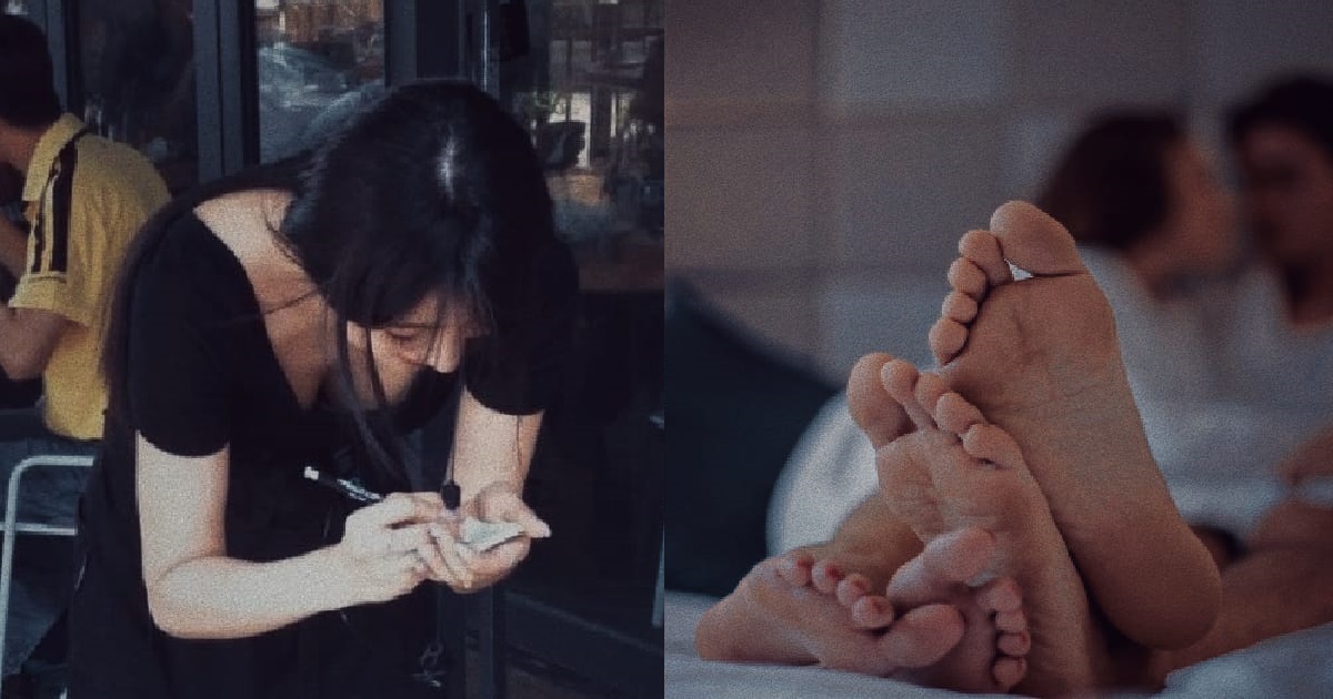 GIRL GOT PART-TIME JOB AS WAITRESS, 1ST TIME MEETS RICH BOSS & END UP ON HIS BED