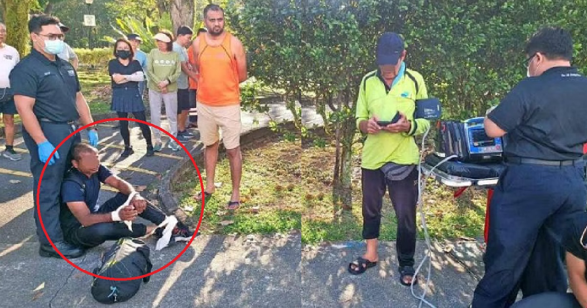 CRAZY MAN FOLLOWED ELDERLY CLEANER TO TOILET & WHACKED HIM, ATTACKED 5 OTHERS AS WELL