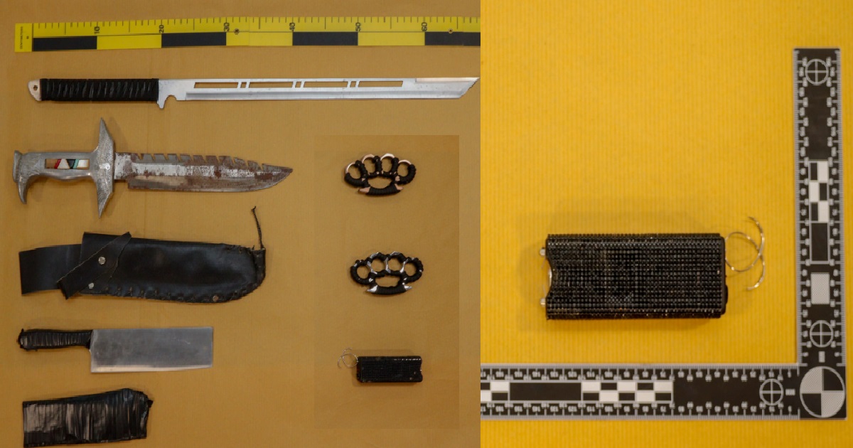 SG MAN WITH SAMURAI SWORD FLED FROM POLICE, THEN STUNS 2 OFFICERS WITH TASER