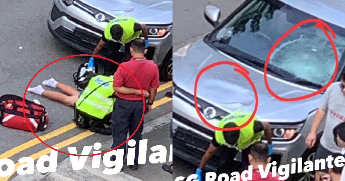 14 Y.O BOY HIT BY CAR OUTSIDE ENTRANCE OF SCHOOL, SHOE FLEW AWAY – SENT TO HOSPITAL